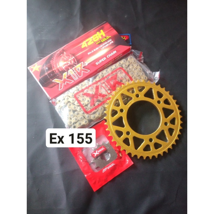 Nhông sên dĩa x1r chính hãng lắp xe ex135/150.winer v1 . winer x.sirius. wave ....