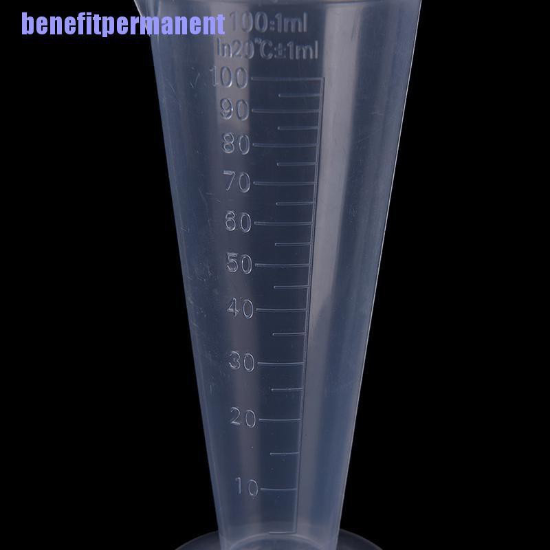 Benefitpermanent✹★ Cốc Đong Bằng Nhựa Trong Suốt 50Ml 100Ml