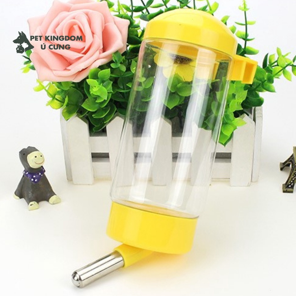 Bình Nước Chó Mèo Gắn Chuồng 400ml
