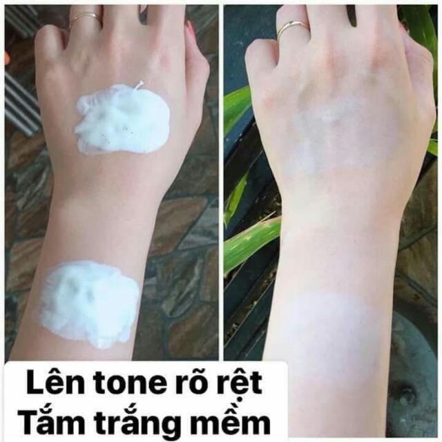 Tắm trắng mềm nhà A