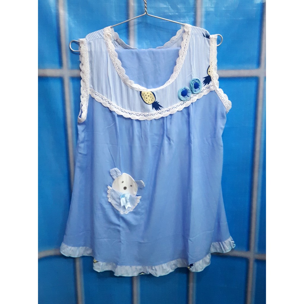H. Đồ bộ bầu Đùi ton lạnh (size đến 65kg)
