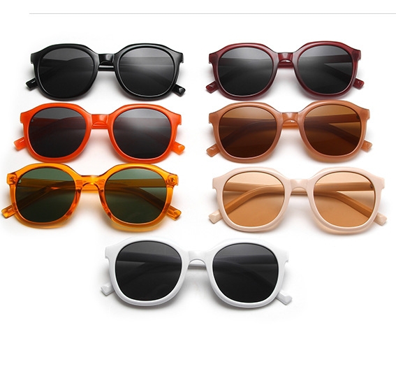 Kính Mát Gọng Tròn Thời Trang Cổ Điển Cho Nữ