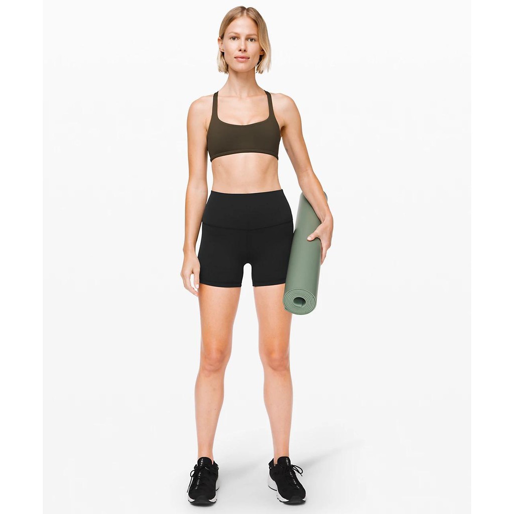 Quần Đùi Tập Gym Yoga Nữ ICADO Trơn QL1
