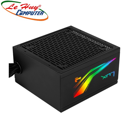 Nguồn máy tính Aerocool LUX RGB 650W 80 Plus Bronze Chính Hãng