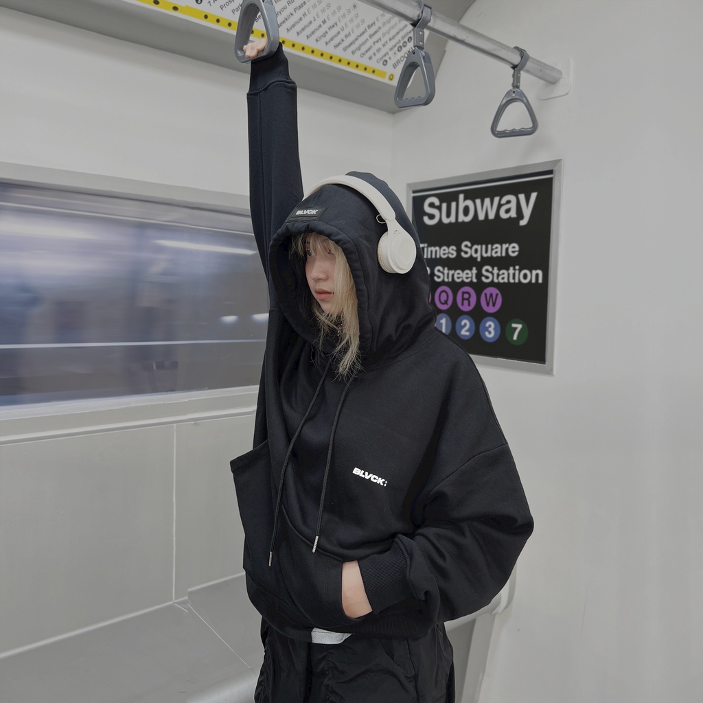 Áo khoác hoodie BLVCK Logo Design