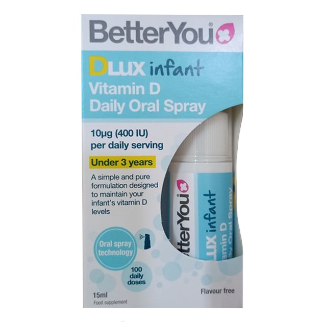 Vitamin D3 dạng xịt Anh Better You 15ml.