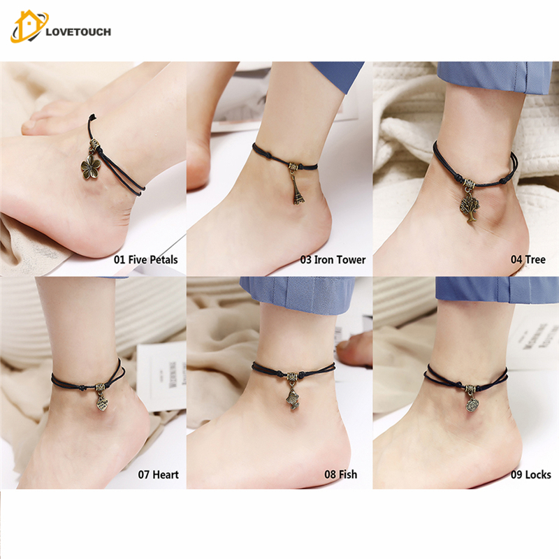 Lắc Chân Bện Dây Thời Trang Nữ Tính | BigBuy360 - bigbuy360.vn