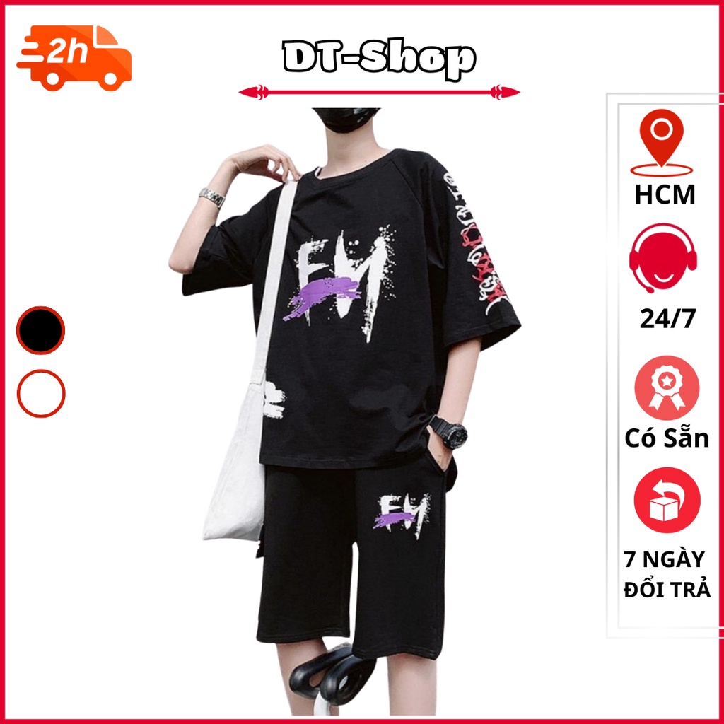 Bộ thể thao nam hè FM chất thun lưới mè thoải mái cho người mặc