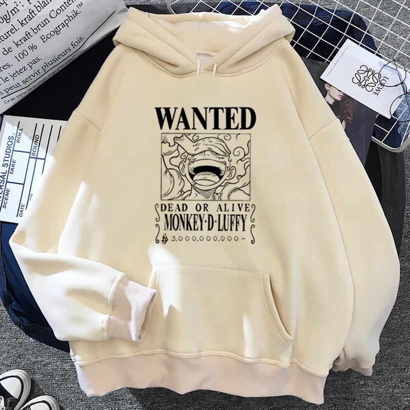 Áo Hoodie Nam In Hình Luffy Gear 5 y2k