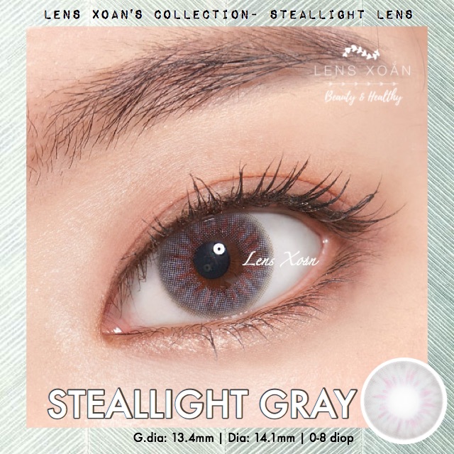 ÁP TRÒNG STEALLIGHT GRAY ( LENS TOWN)