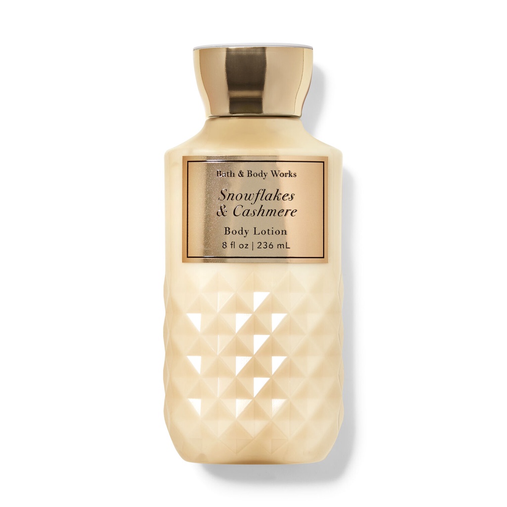 Sữa dưỡng thể Bath & Body Works - SNOWFLAKES & CASHMERE