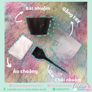 Bộ dụng cụ nhuộm tóc TCT