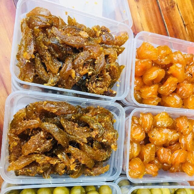 Ô mai cóc xào gừng - 500gr