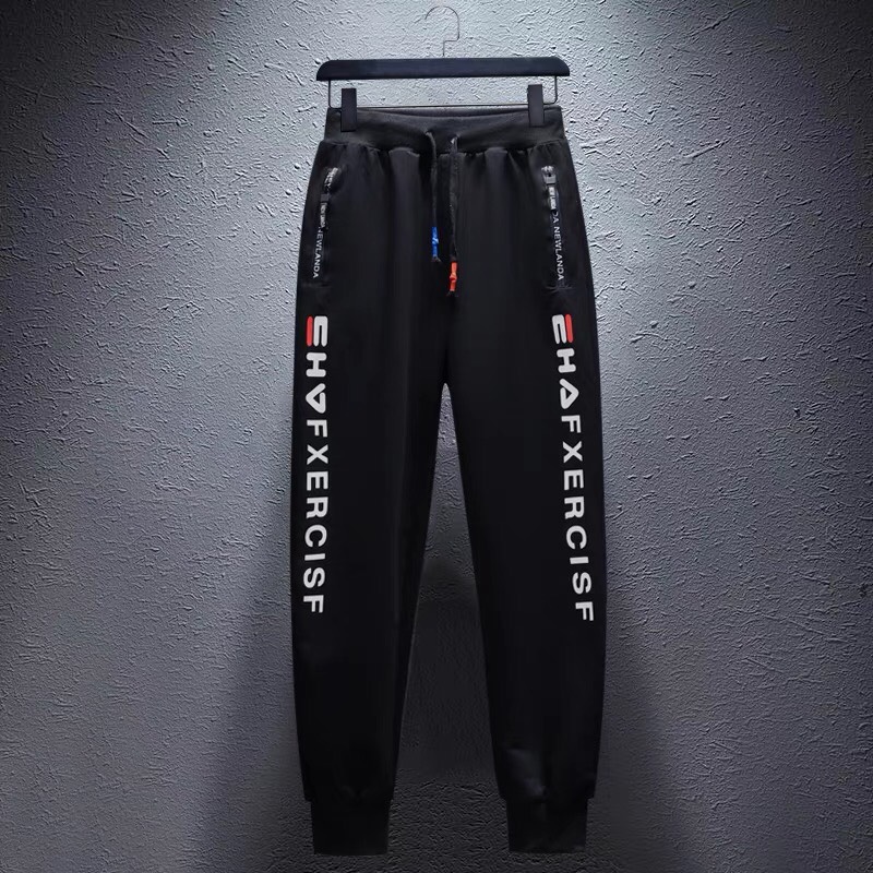 Quần Dài Nam Nữ Unisex Chất Vải Nỉ Poly 2 Dọc Chữ MQU077