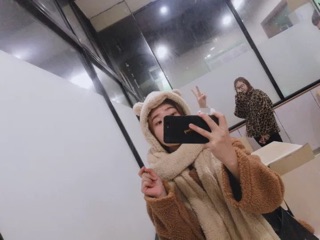 Mũ lông gấu ulzzang