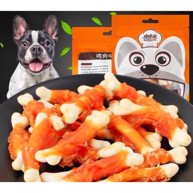 Bánh thưởng/ Snack thưởng ăn vặt Taotaopet cho chó mèo gói 100g