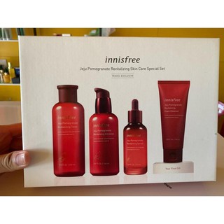 Quocti [HÀNG CHÍNH HÃNG] BỘ DƯỠNG DA - INNISFREE - SET 4 MÓN LỰU ĐỎ MHB7