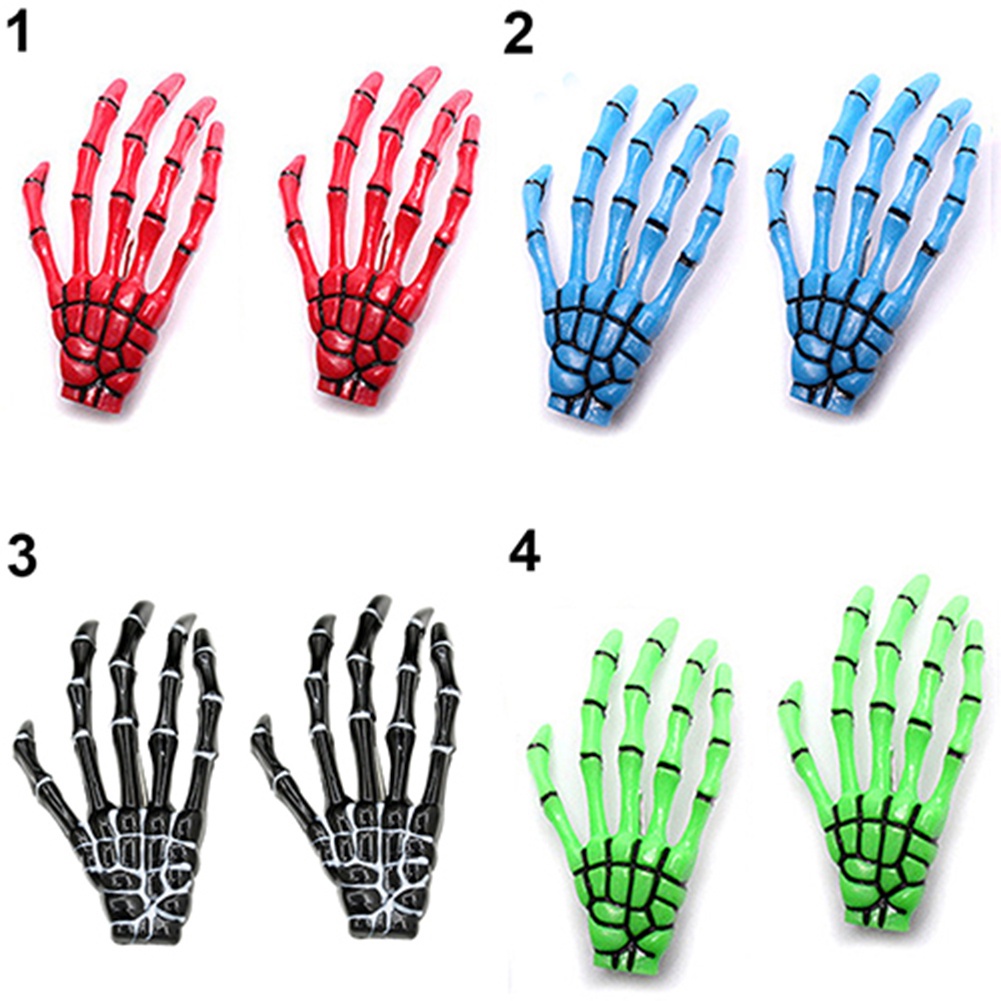 Kẹp Tóc Hình Bàn Tay Xương Độc Đáo