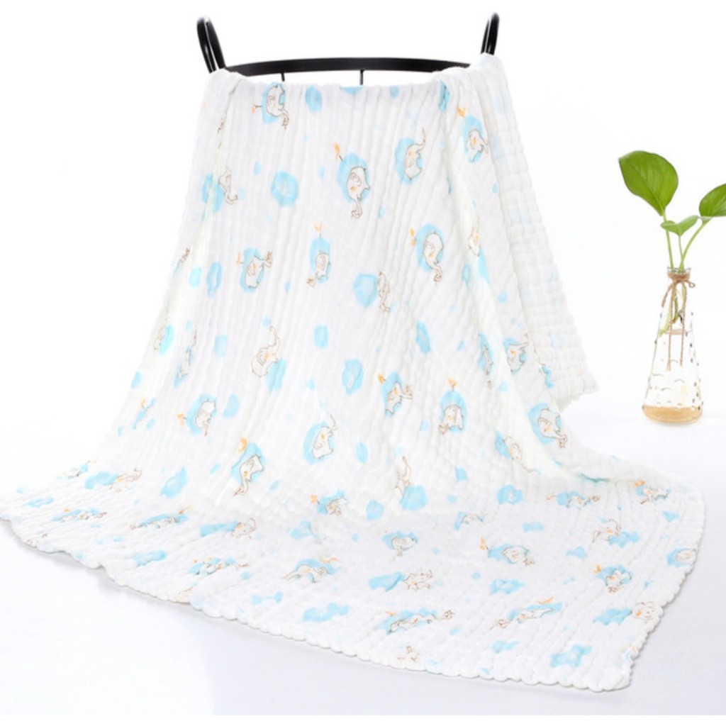 KHĂN TẮM XÔ TRE 6 LỚP XUẤT NHẬT CHO BÉ SƠ SINH, THỊ NHÍM STORE, KHĂN XÔ CHO BÉ SƠ SINH IN HÌNH SIÊU RỘNG