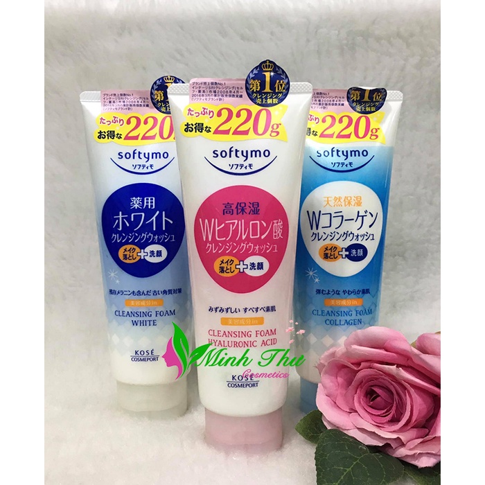 Sữa rửa mặt Kose Softymo Nhật Bản