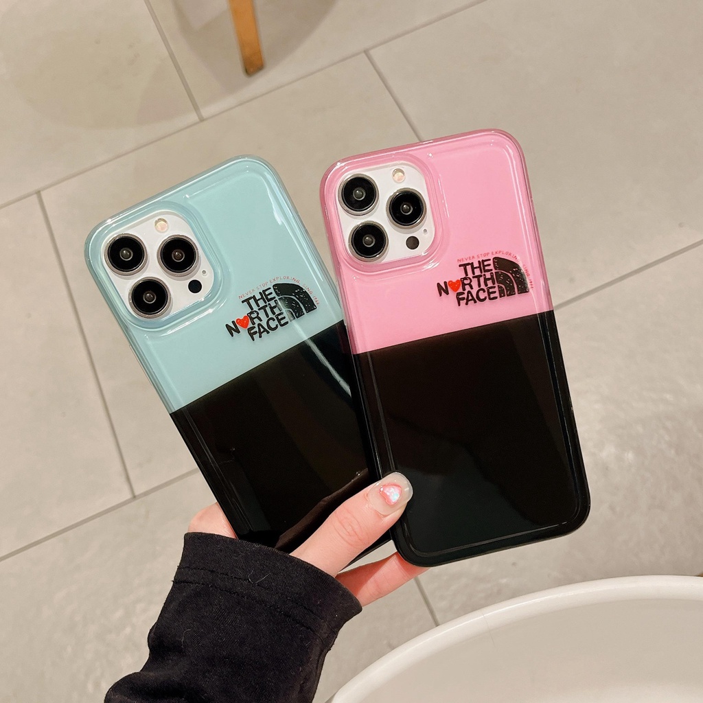 Ốp Điện Thoại In Logo the north face Sang Trọng Cho iphone 13 Pro Max i13 13pro 11 Pro Max i11 X XR Xs Max 7plus 8plus 12Pro 12 Pro Max