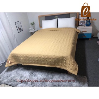 [SP] Chăn hè Chất liệu cotton vân trần siêu đẹp in vân chìm sang chảnh [Rẻ vô địch]