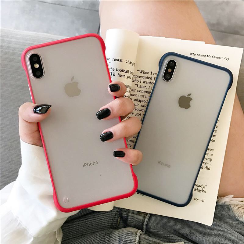 Ốp Lưng Iphone Hở Viền Mầu Khoe Body Điện Thoại Iphone ( Vàng, Xanh, Đen, Đỏ ) Iphone6/6s-Iphone6/6splus-iphone7/8 | BigBuy360 - bigbuy360.vn