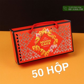 50 hộp trung thu 2 bánh 150g - 250g phong lan