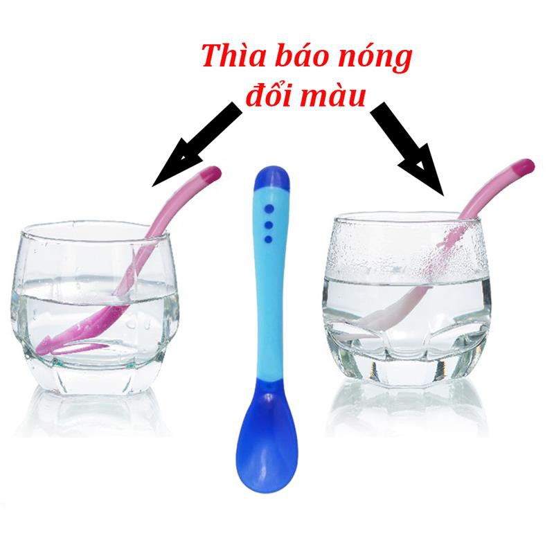 Thìa ăn dặm báo nóng