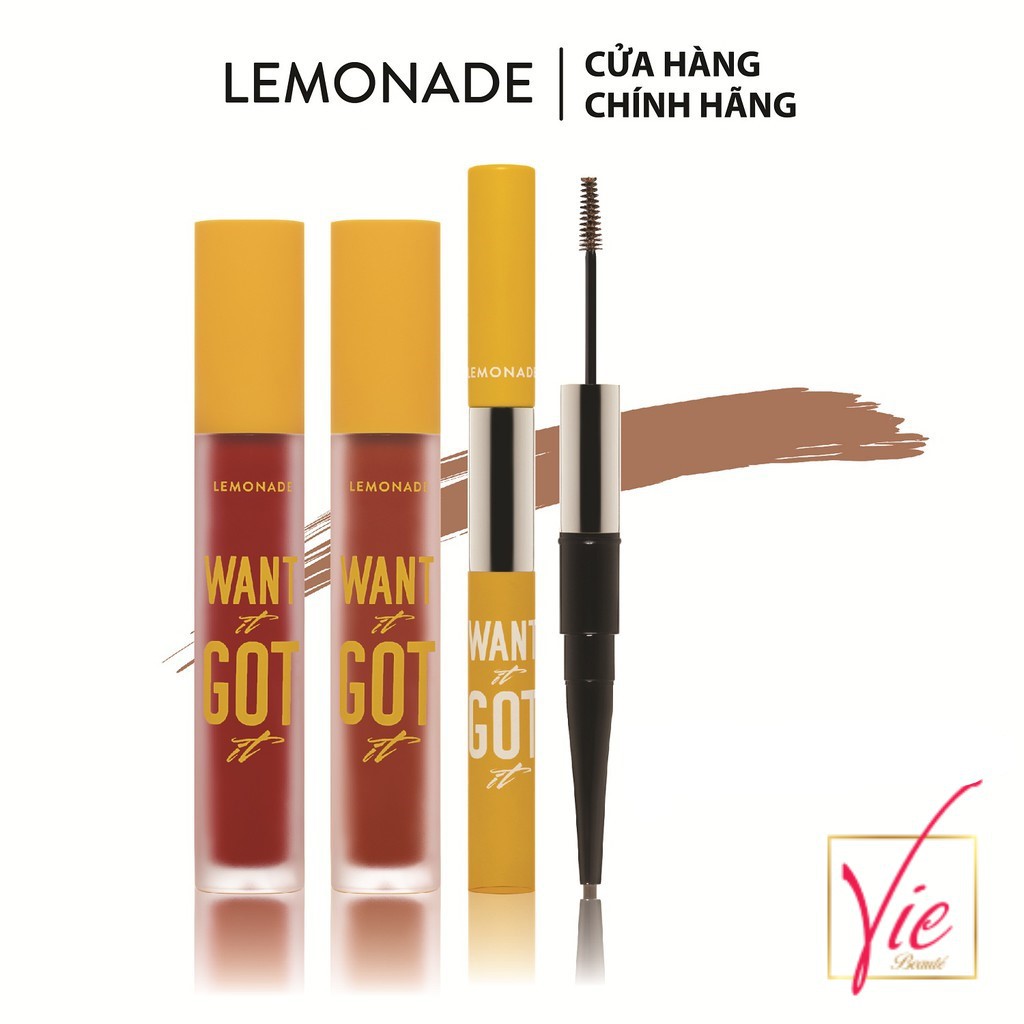 Son Kem Lì Nhẹ Môi Lemonade Want It Got It Lipcream 5g
