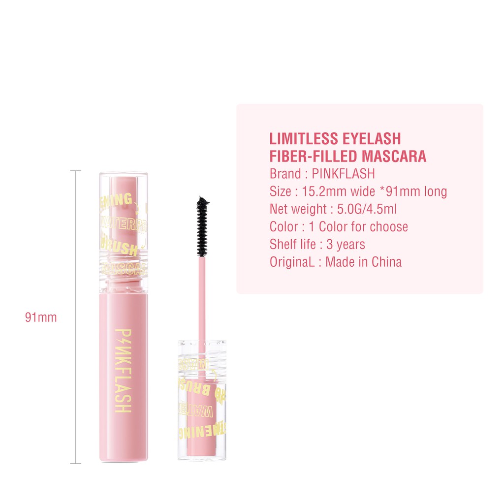 Pinkflash #Mascara OhMyWink siêu mỏng chuốt mi cong vút và dài hơn