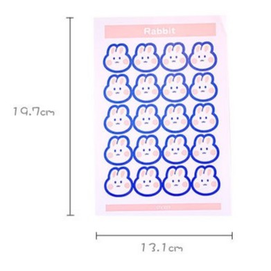 Sticker Hình dán dễ thương dành cho kệ tủ điện thoại di động ST80