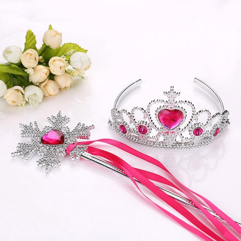 Phụ kiện tóc phong cách công chúa thời trang xinh xắn cho bé gái