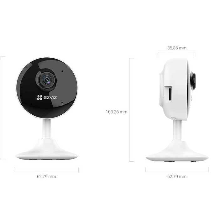 [Mã 151ELSALE hoàn 7% đơn 300K] [Mẫu mới] Camera IP WIFI 2M Góc Rộng Ezviz C1T Smart Home 1080P C1C C2C C22EP C6N a22ep