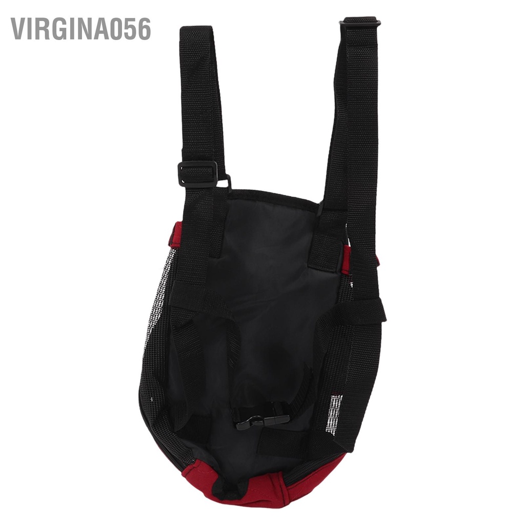 Virgina056 Balo đeo ngực cho thú cưng Có thể điều chỉnh được di động chó phía trước du lịch đi bộ đường dài Cắm trại rảnh tay