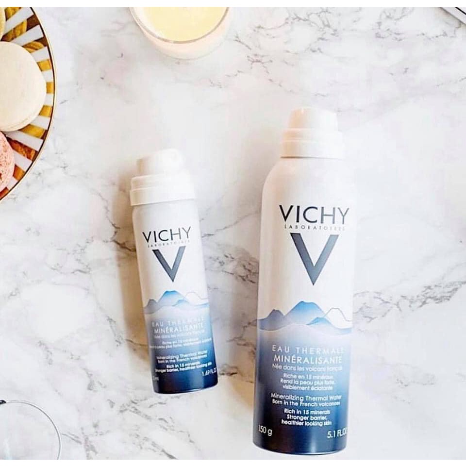 Xịt Khoáng Dưỡng Da VICHY Mineralizing Thermal Water - Hàng Chính Hãng