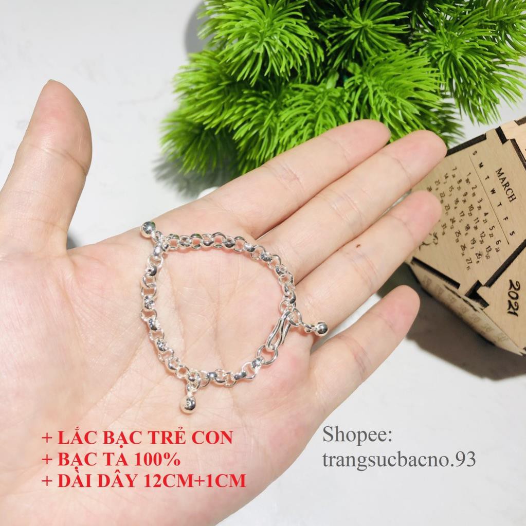 (CAM KẾT BẠC THẬT)  LẮC BẠC CHO BÉ VÒNG TAY VÒNG CHÂN BẠC TRẺ EM TRANG SỨC NO.93