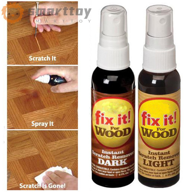 2 Pcs Instant Fix Wood Scratch Remover Repair Paint for Wooden Table Bed Floor