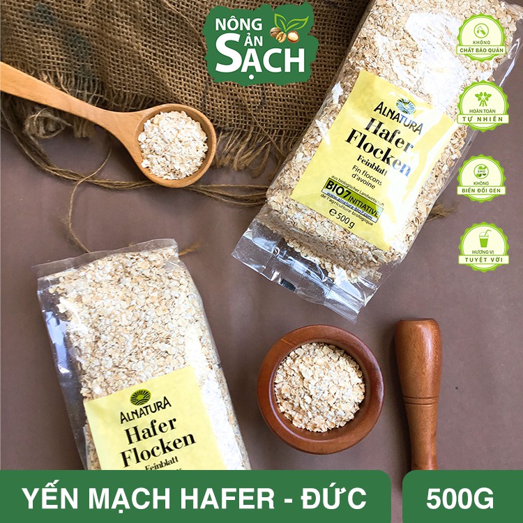 BỘT YẾN MẠCH GIẢM CÂN - BÉ ĂN DẶM HAFER ĐỨC 500G