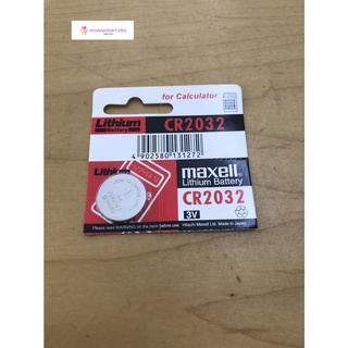 Combo Pin Cúc Lithium Battery Maxell CR2032 ( Alkaline Battery CR2032/3V)