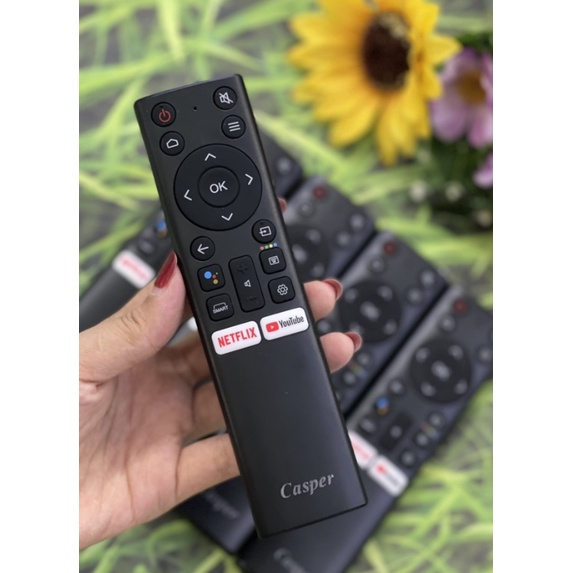 Điều khiển từ xa cho TV CASPER 2020 với micro điều khiển giọng nói