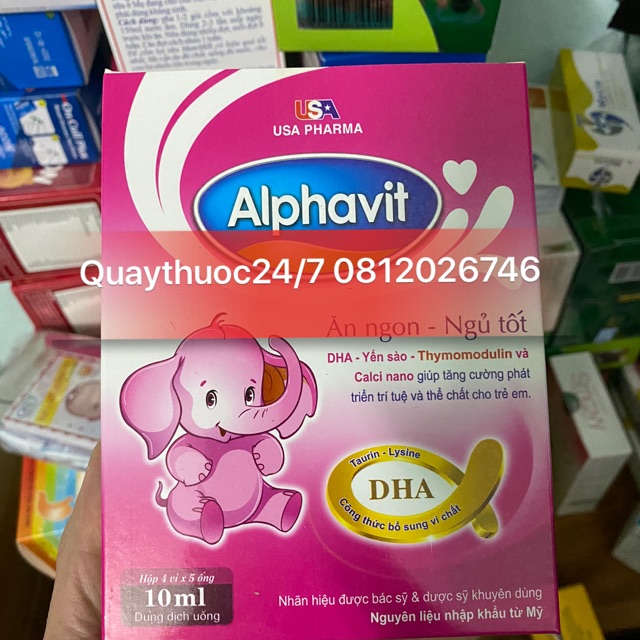 ALPHAVIT ĂN NGON-NGỦ TỐT