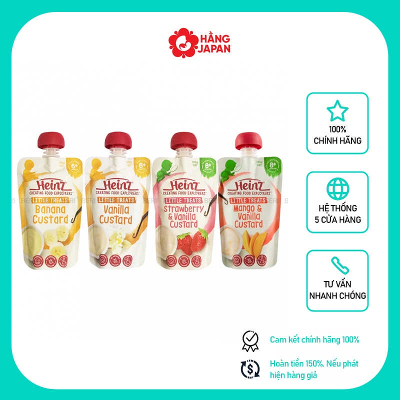 VÁNG SỮA HEINZ CUSTARD - Úc
