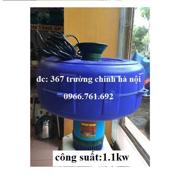 Máy sục khí tạo oxy - Máy bơm sục khí tạo oxy 1,1kw
