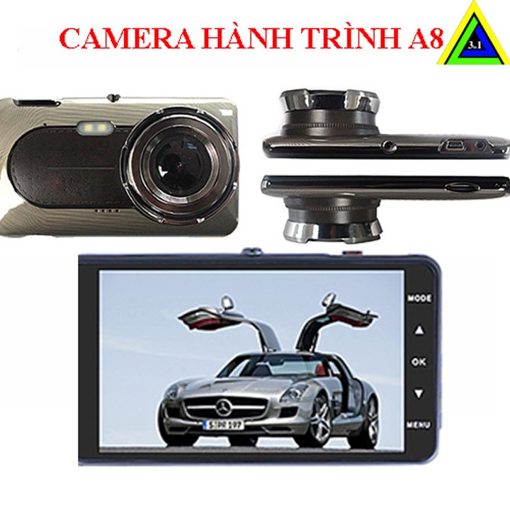 Camera hành trình A8 có cam lùi