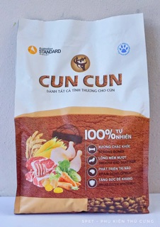 (Có clip cún ăn) Thức ăn Hạt Cun Cun