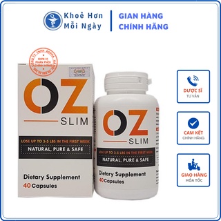 OZ Slim 40 Viên - Giúp Giảm Cân An Toàn và Hiệu Quả