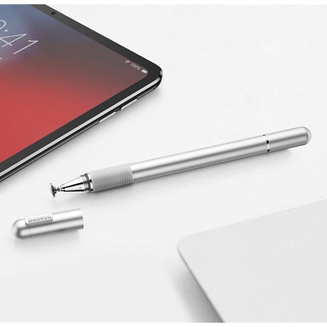 Bút cảm ứng điện dung 2 trong 1 Baseus Golden Cudgel Capacitive Stylus Pen cho Smartphone / Tablet/ iPad - Chính hãng