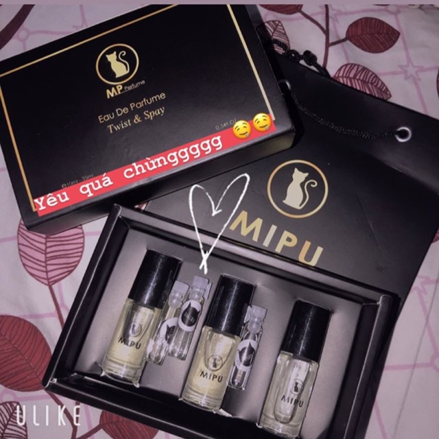 Set tiết kiệm (gồm 3 chai tinh dầu 5ml) MIPU PERFUME - được chọn 3 mùi khác nhau | BigBuy360 - bigbuy360.vn