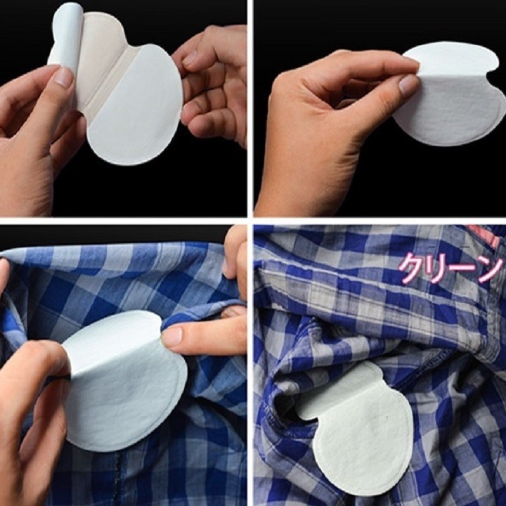 Combo 40 miếng dán chống mồ hôi nách, Mếng hút mồ hôi nách, Miếng lót thấm mồ hôi nách , thấm hút tốt, có hương thơm, | BigBuy360 - bigbuy360.vn